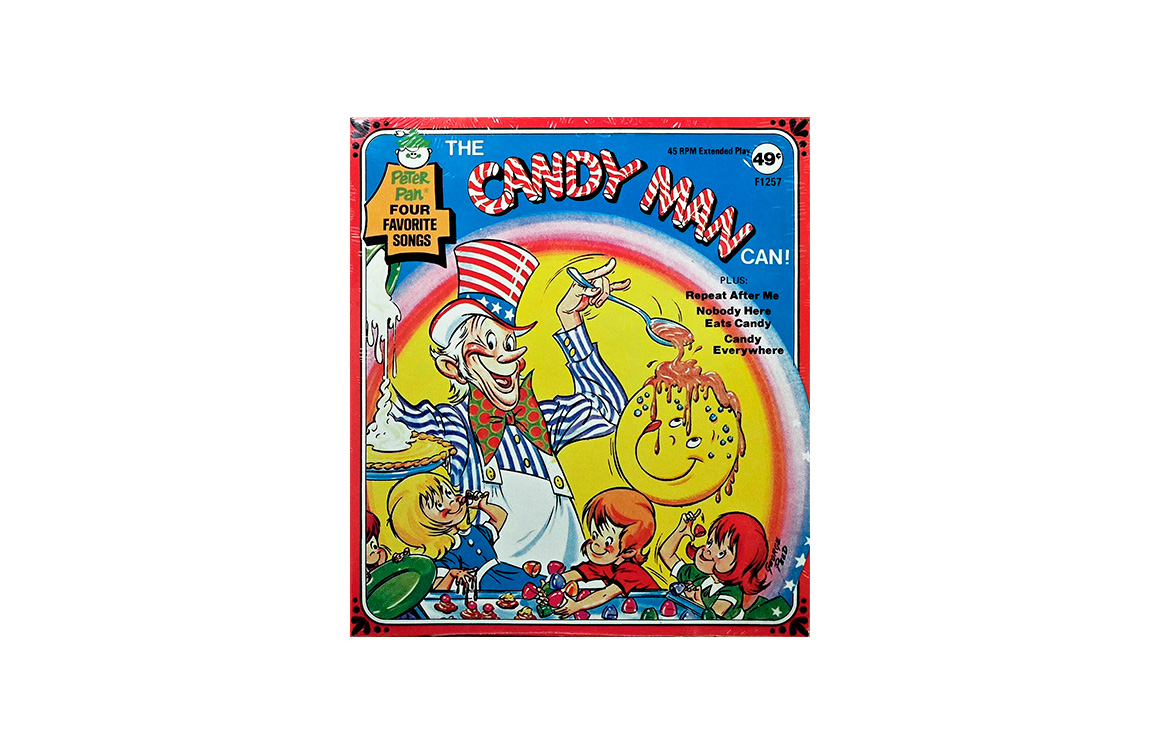 Children's Vintage Vinyl Records, The Candy Man