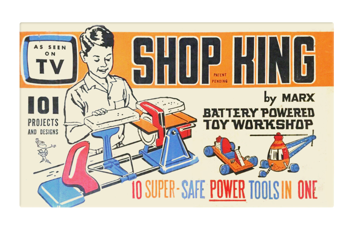 Shop King, Marx, Vintage Toys