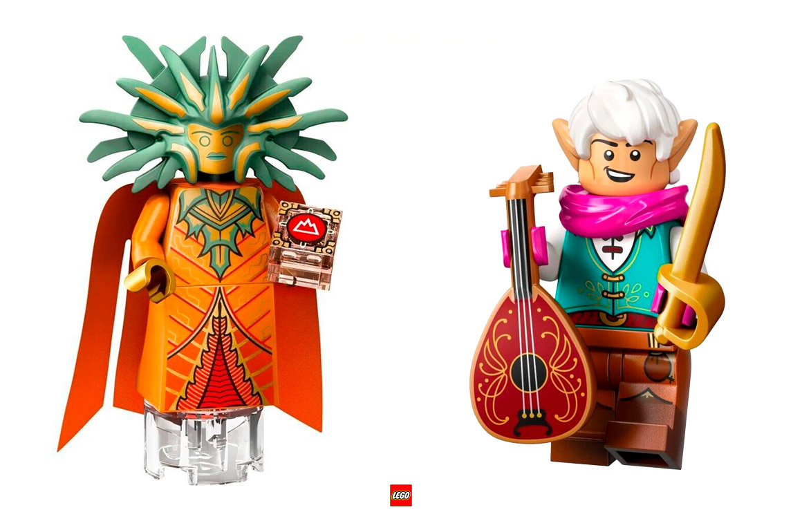 Halfling Bard, Lady of Pain, Minifigures