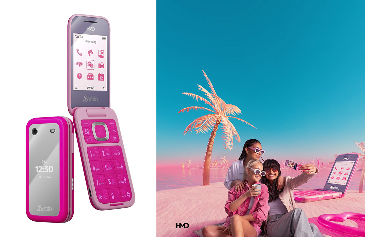 Barbie Flip Phone, HMD