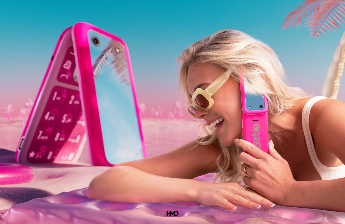 Barbie Flip Phone from HMD Toy Tales