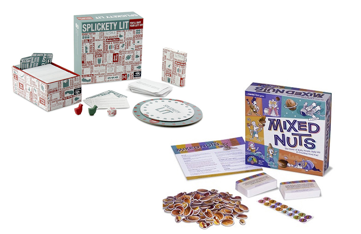 Splickety Lit Game, Mixed Nuts Game