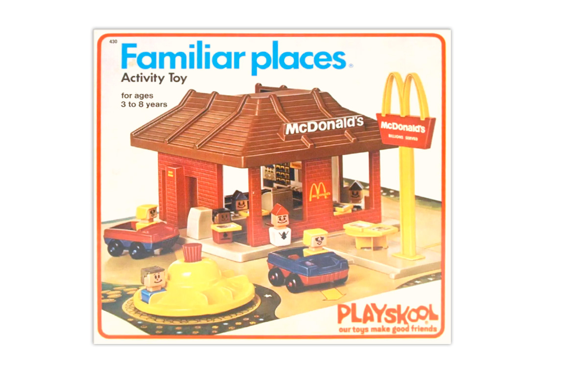 Familiar Places McDonald's, Playskool