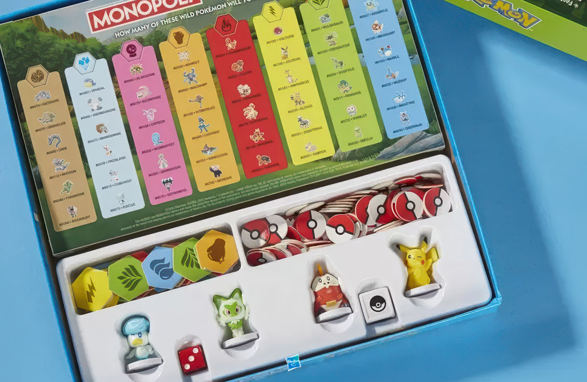 Monopoly Pokémon Edition, Hasbro