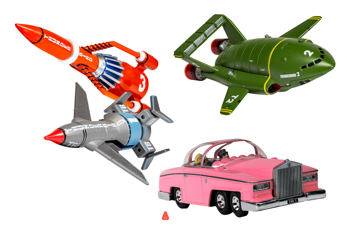 Thunderbirds Diecast From Anderson Entertainment Toy Tales Thunderbirds Diecast From Anderson Entertainment Toy Tales