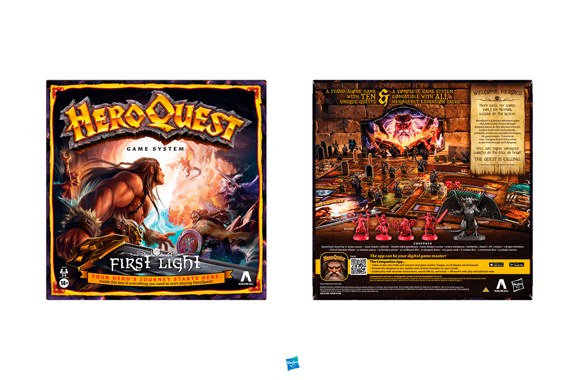 HeroQuest: First Light, Hasbro, Avalon Hill