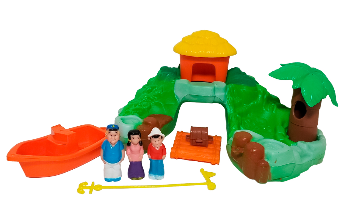 Gilligan's Floating Island , Playskool, Vintage Playset