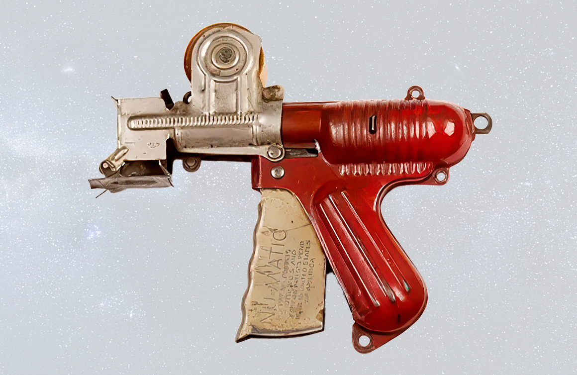 Vintage Ray Gun, Nu-Matic Paper Popper