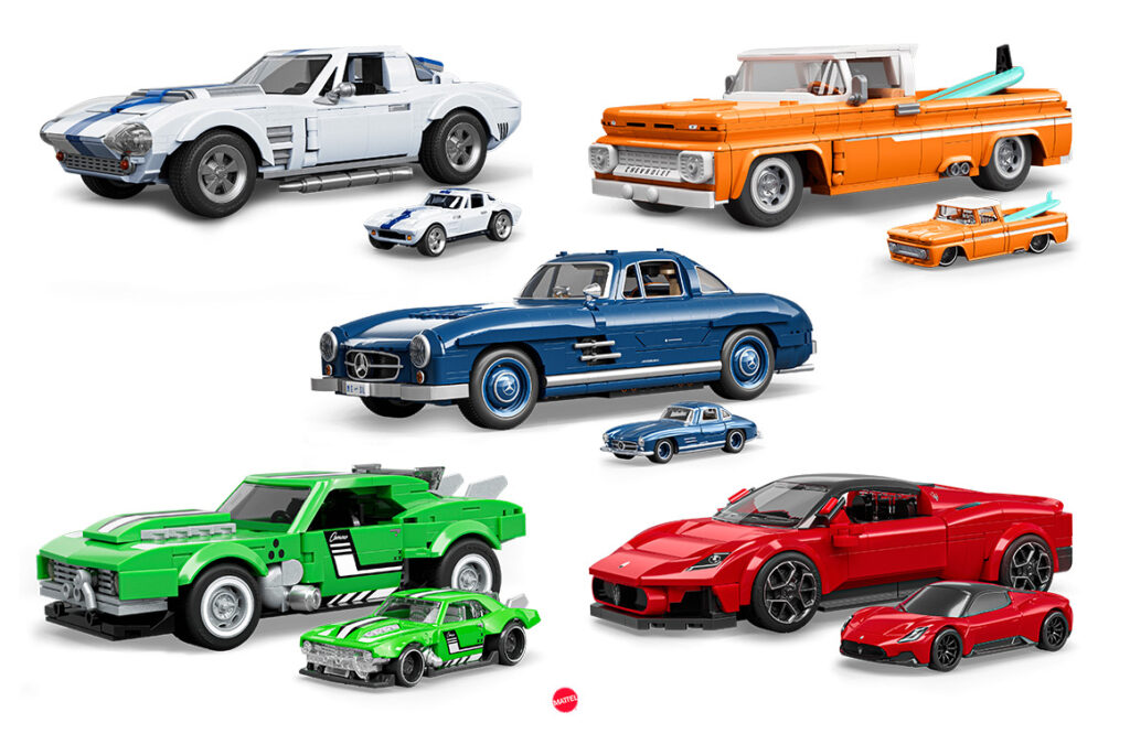 Brick Shop Hot Wheels Sets from Mattel | Toy Tales