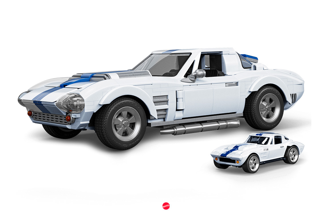 Brick Shop Hot Wheels Sets, Mattel, Corvette Grand Sport