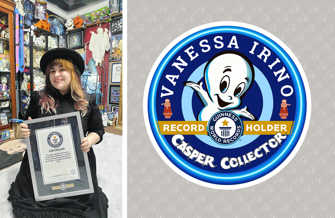 Vanessa Irino, Casper, Guinness World Records