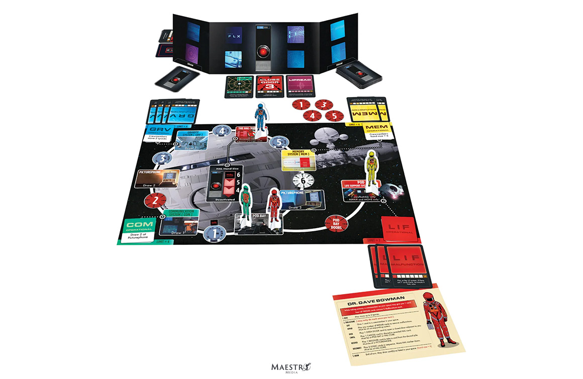 2001: A Space Odyssey The Board Game, Maestro Media