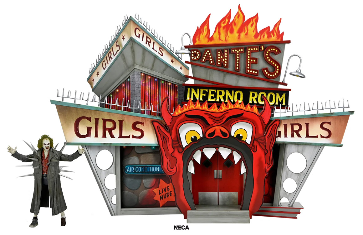 Beetlejuice Dante’s Inferno Room Deluxe Set, NECA