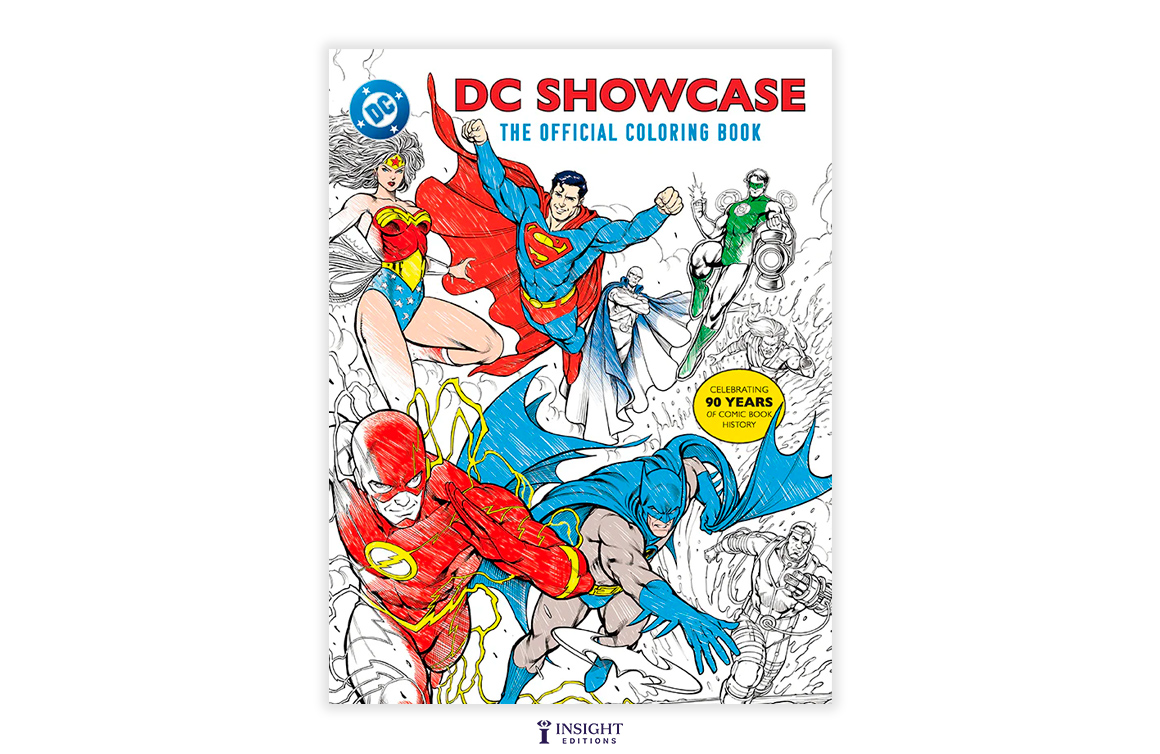 DC Showcase: The Official Coloring Book, Insight Editions