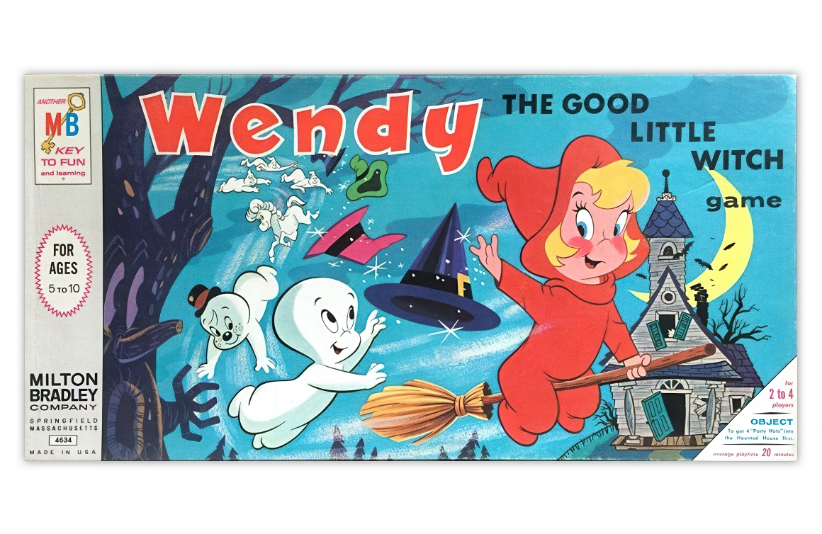 Wendy The Good Little Witch, Milton Bradley, Casper Collectibles, Harvey Comics