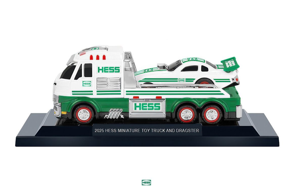 Hess 2025 Miniature Toy Truck and Dragster