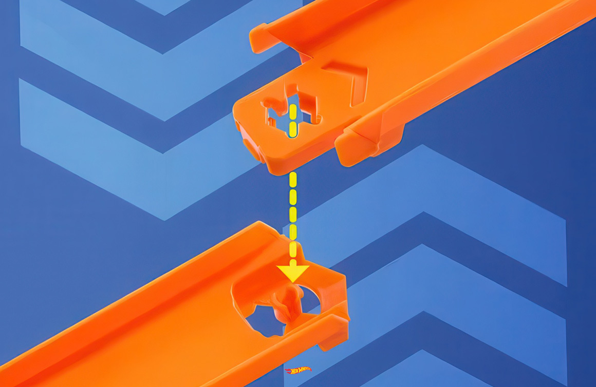 Hot Wheels Speed Snap Track System, Mattel