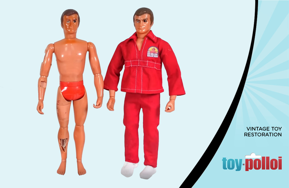 Six Million Dollar Man Vintage Toy, Kenner Toys, Toy Polloi
