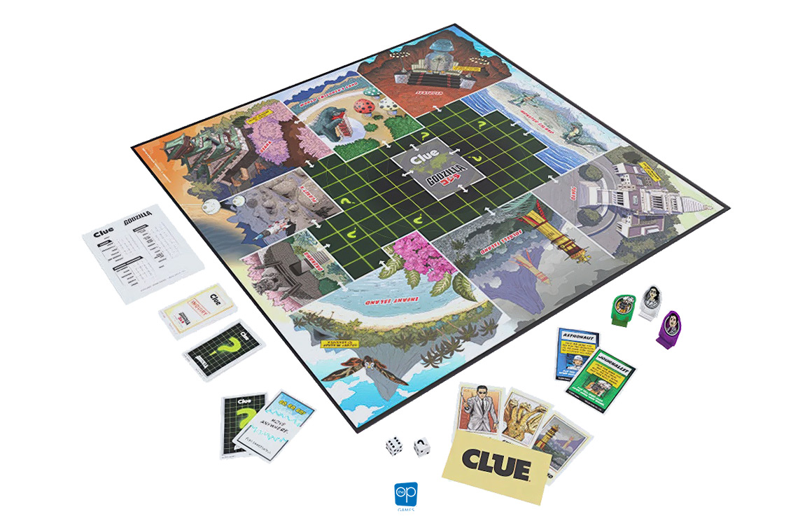 Clue: Godzilla, The Op Games