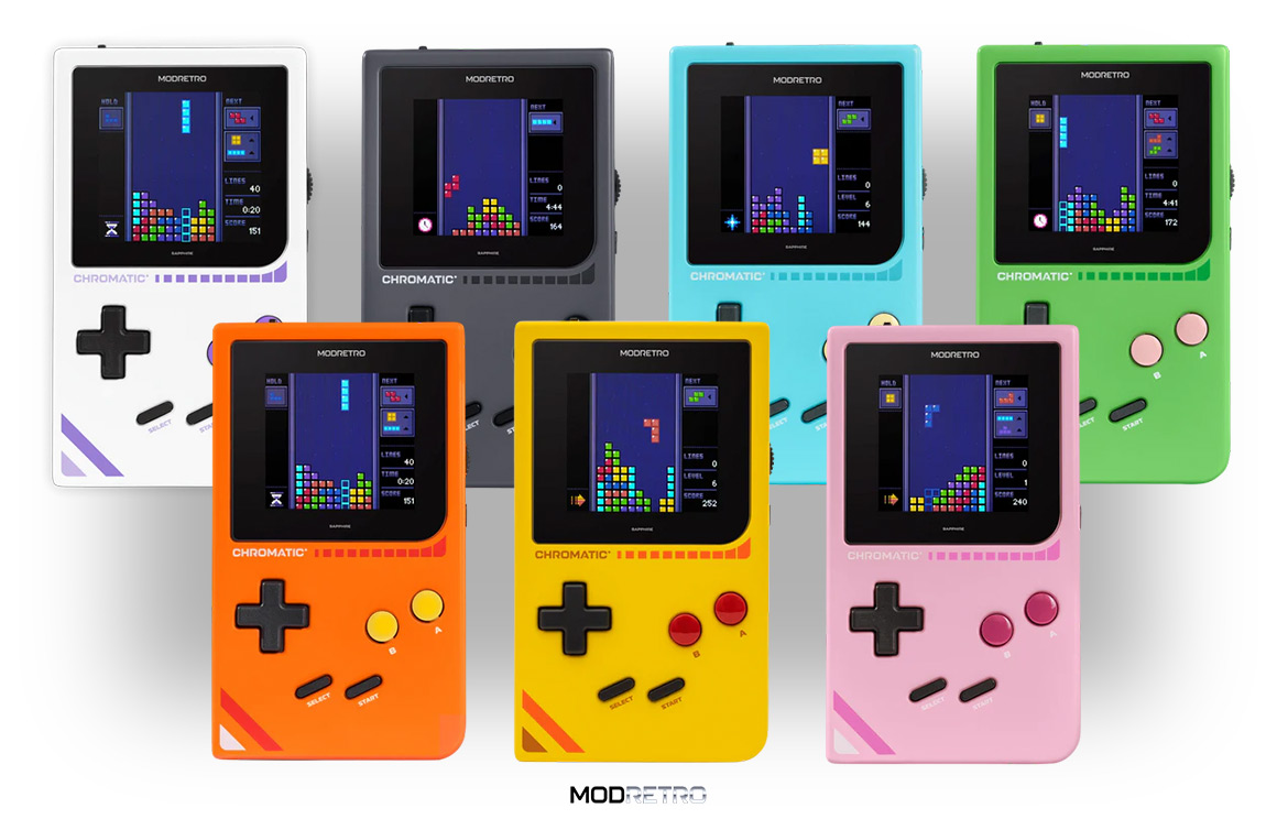 Chromatic, Handheld Gaming, ModRetro