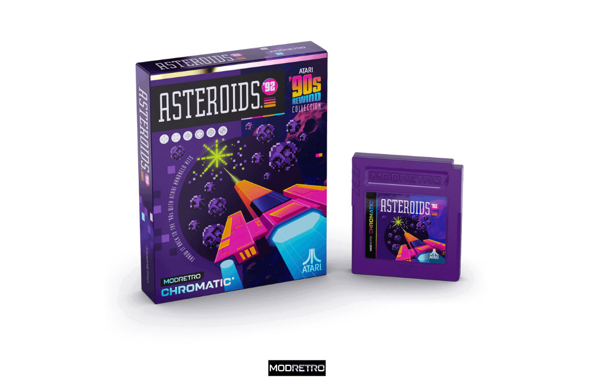 Atari ‘90s Rewind Collection, ModRetro, Asteroids