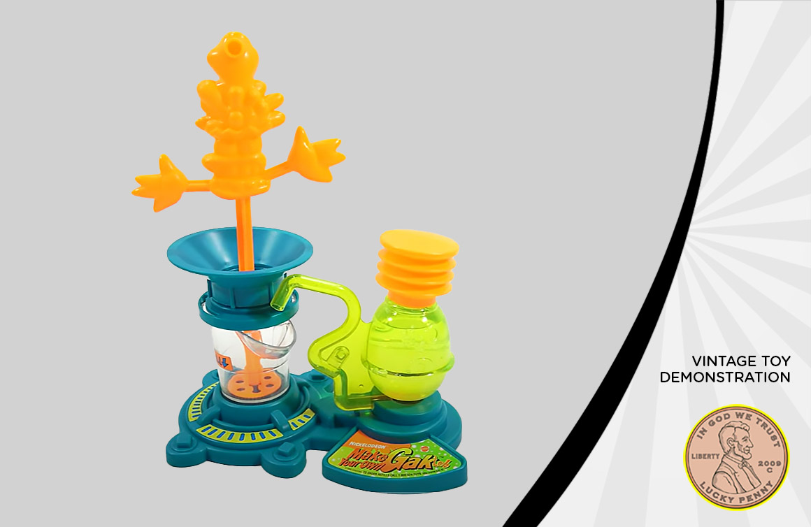 Nickelodeon Make Your Own Gak Lab Set, Mattel, Lucky Penny Shop