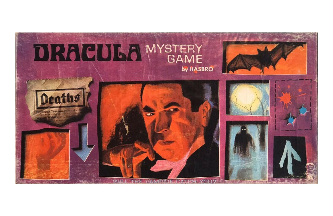 Universal Monster Board Games, Vintage Hasbro, The Dracula Mystery Game