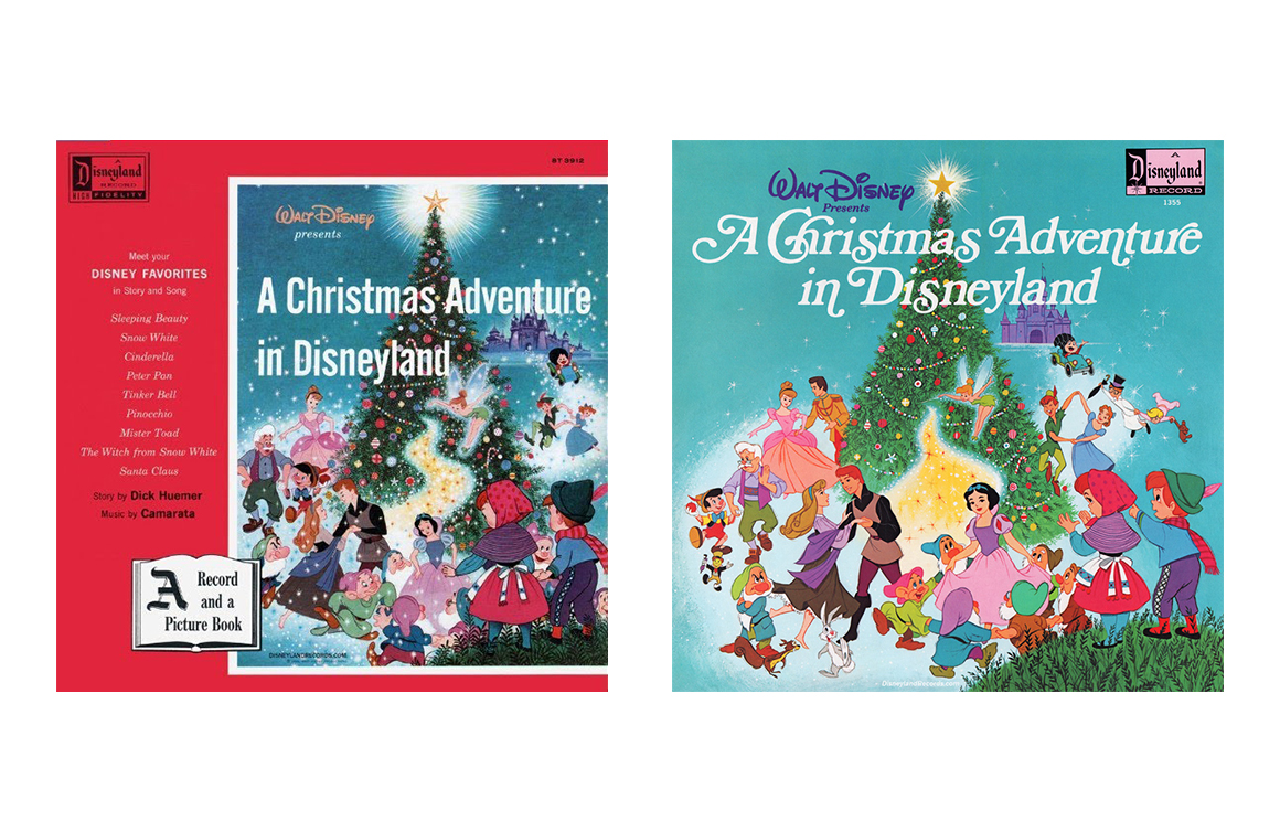 A Christmas Adventure in Disneyland (Disneyland, 1958 / reissue, 1973)