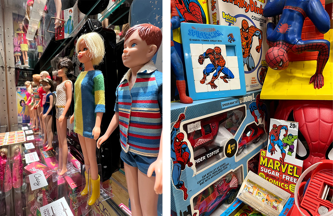 Vintage Dolls, Vintage Spider-Man, The National Toy Museum of Canada
