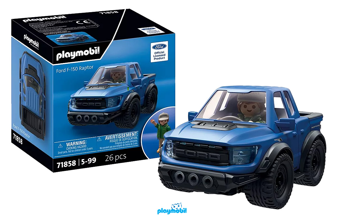 Icons Cars, Playmobil, Ford F-150 Raptor