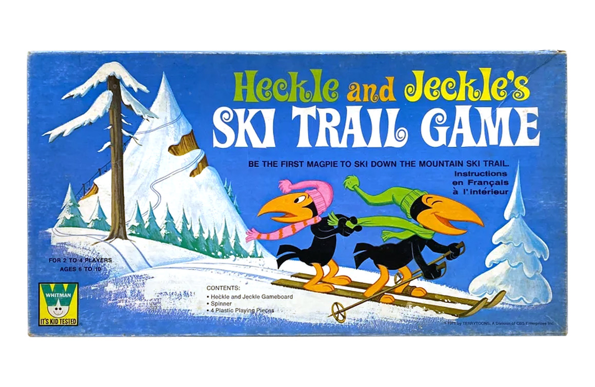 Heckle and Jeckle's Ski Trail Game, Whitman