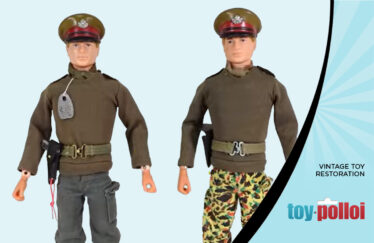 Action Man Talking Commander, Palitoy, Toy Polloi, Vintage Toy Restoration
