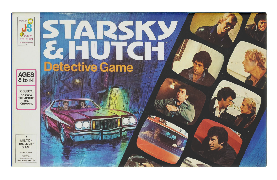 Starsky and Hutch Detective Game from Milton Bradley (1977)