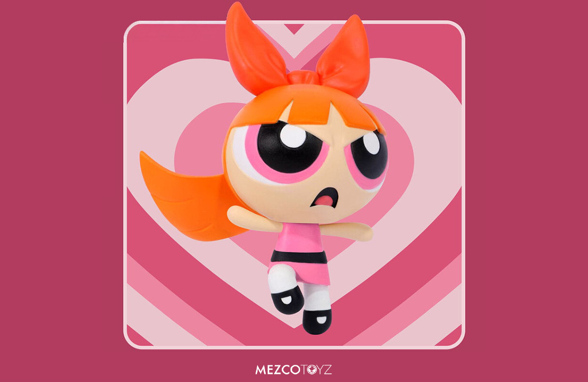 5 Points Powerpuff Girls Set, Mezco Toyz, Buttercup Figure