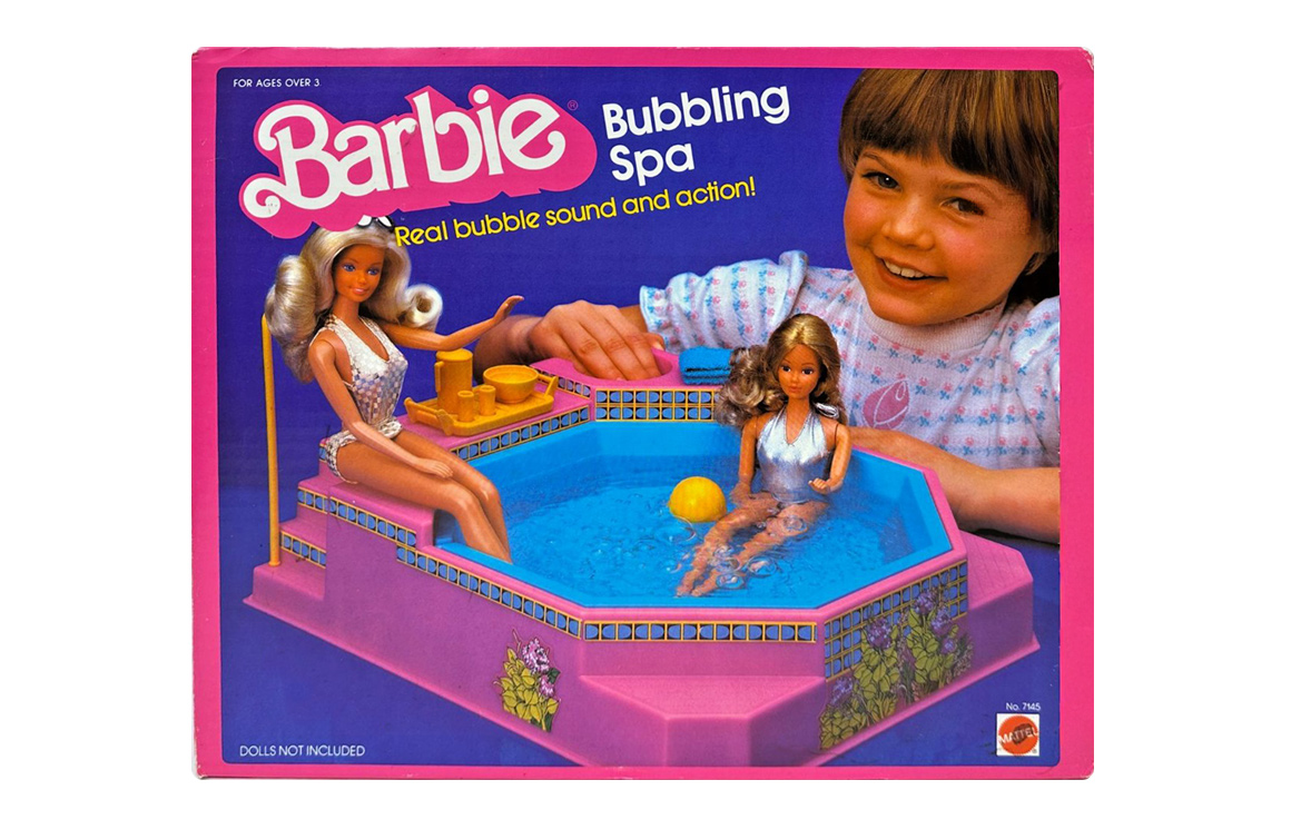 Barbie Bubbling Spa, Mattel, Vintage Baribe