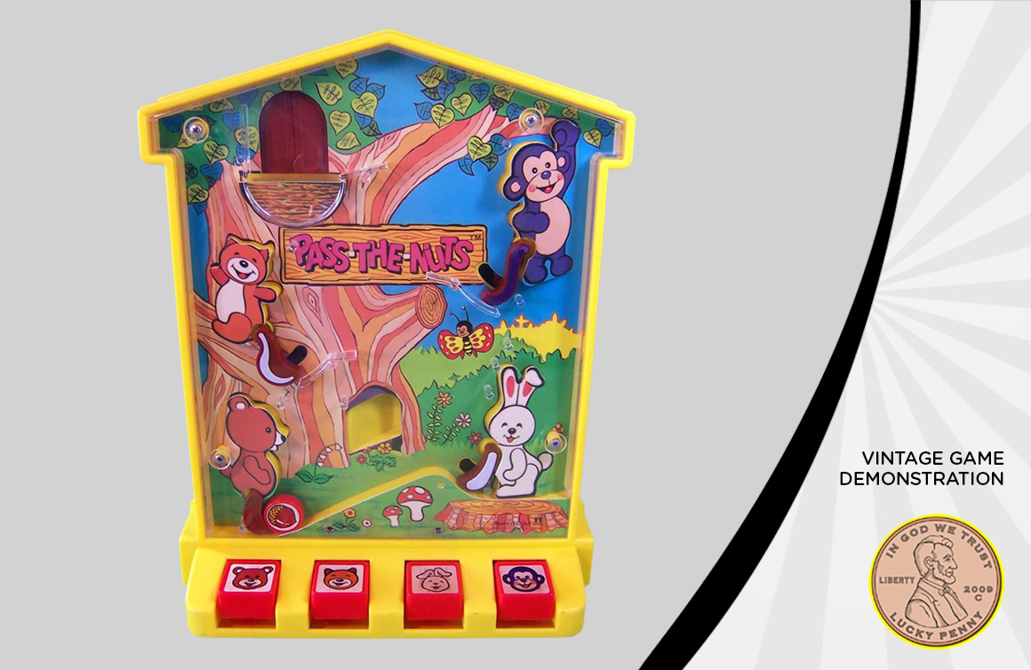 Pass the Nuts Vintage Game, TOMY, Lucky Penny Shop