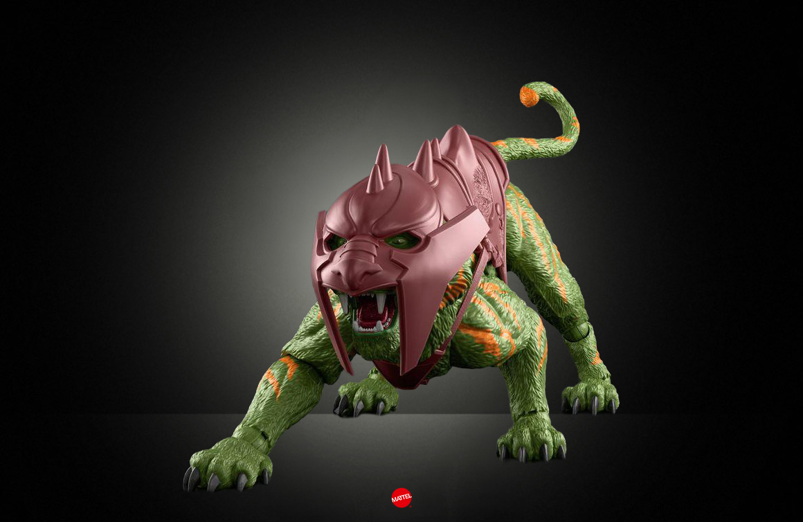 Masters of the Universe Chronicles Figures, Mattel, Battle Cat Figure
