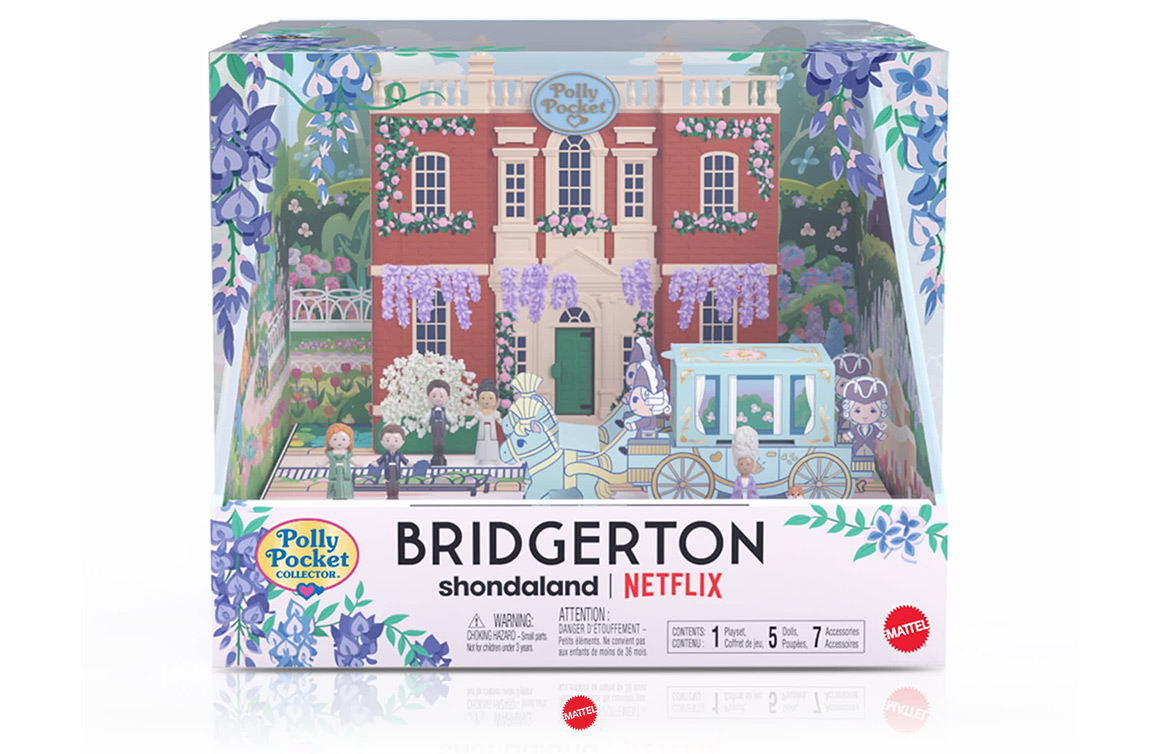 Polly Pocket Bridgerton Compact, Mattel