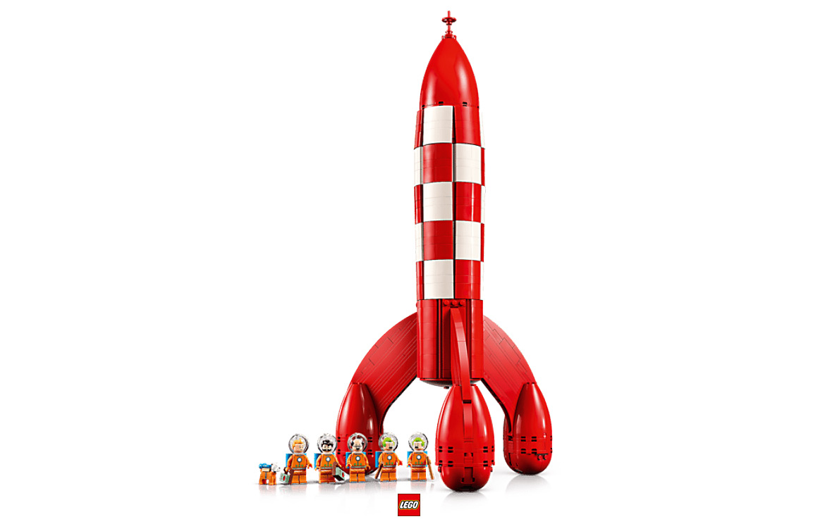 Tintin Moon Rocket, LEGO