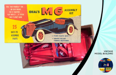 MG TC/TD, Ideal Toy Company, ITC Vintage Models, Celebrating Vintage Model Kits