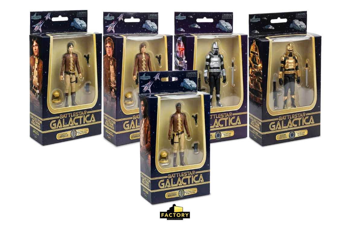 Battlestar Galactica Figures, Factory Entertainment
