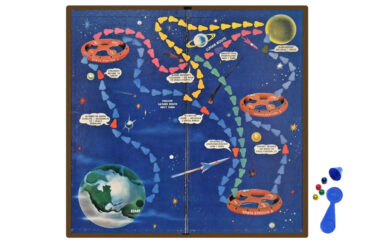 Leave it to Beaver: Rocket to the Moon Space Game, Vintage Hasbro Games