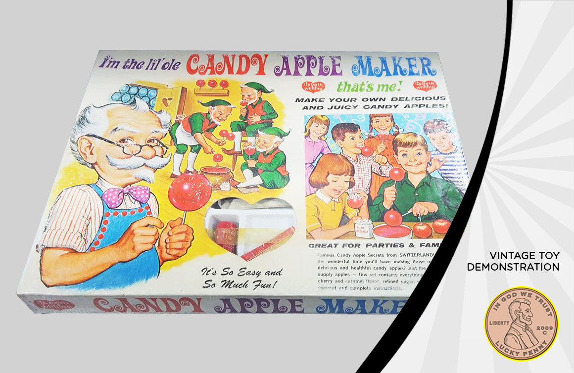 Vintage Toy Demonstration: I'm The Lil' ole Candy Apple Maker Set, Lisbeth Whiting Company