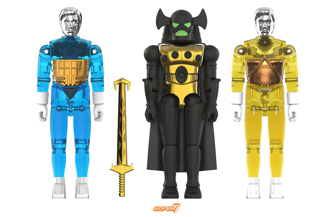 Micronauts ReAction+ Wave 3 Figures, Super7