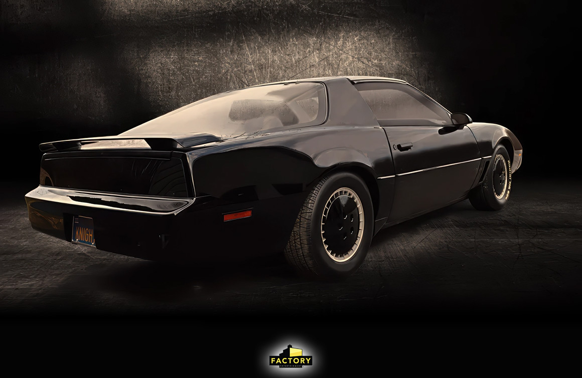 KITT – Knight Rider 1/6 Scale Vehicle, Factory Entertainment