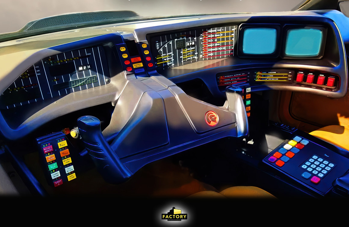 KITT – Knight Rider 1/6 Scale Vehicle, Factory Entertainment