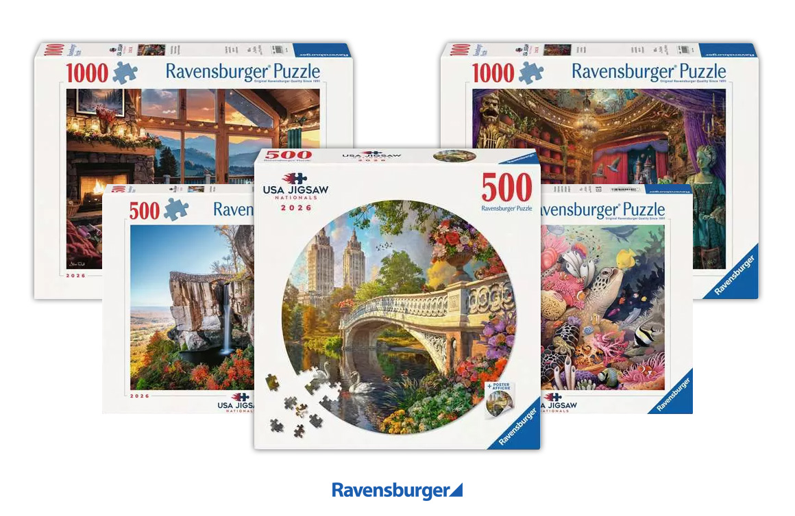 USA Jigsaw Nationals Competition Puzzles, Ravensburger