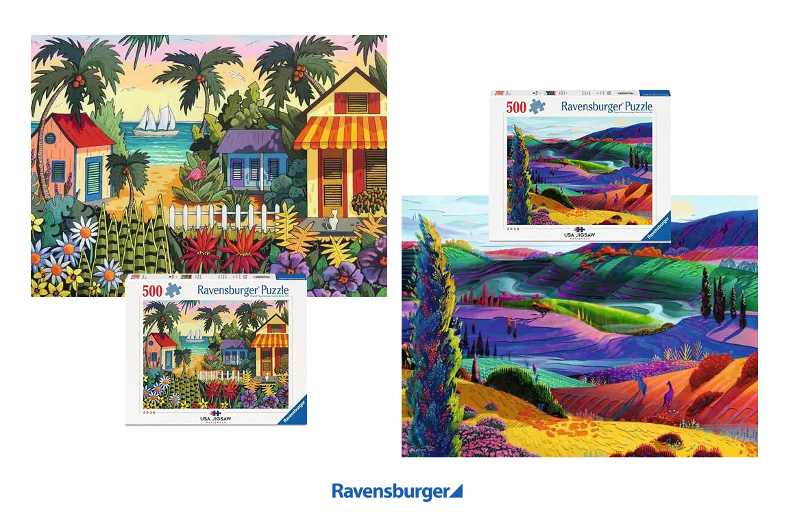 USA Jigsaw Nationals Competition Puzzles, Ravensburger