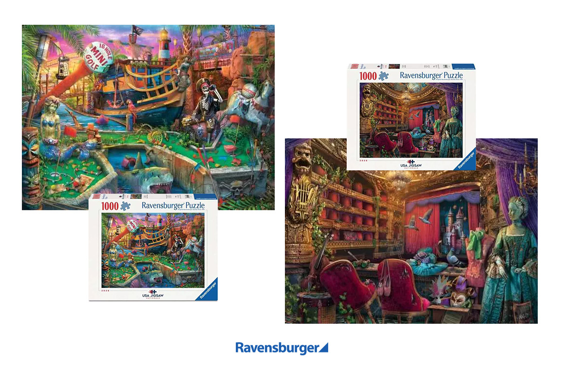 USA Jigsaw Nationals Competition Puzzles, Ravensburger