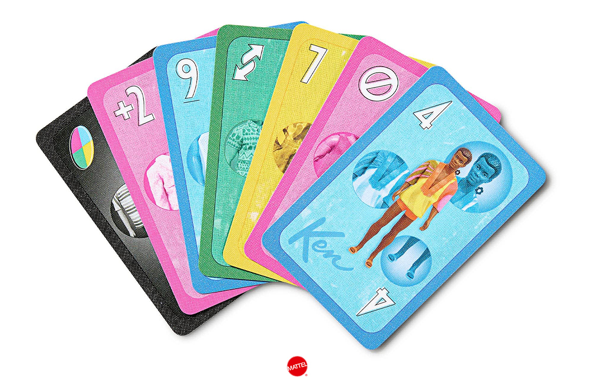 UNO Fandom Ken 65th Anniversary Deck, Mattel